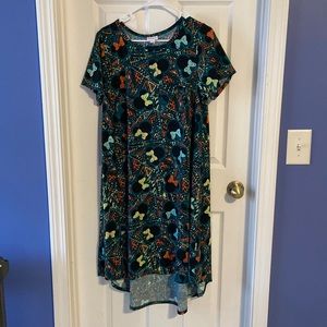 New with tags LuLaRoe Disney dress, Size Medium.